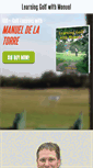 Mobile Screenshot of learninggolfwithmanuel.com